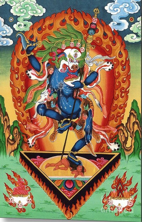 Simhamukha: The Lion Faced Dakini